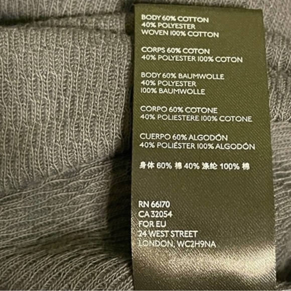 EUC Free People LoneStar Patchwork Thermal Waffle Knit Top Charcoal Small - Picture 8 of 12